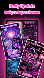 Neon Love Pro Theme screenshot