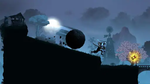 Ninja warrior: lenda dos jogos screenshot