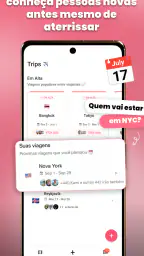 nomadtable: amigos de viagem screenshot