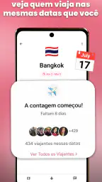 nomadtable: amigos de viagem screenshot