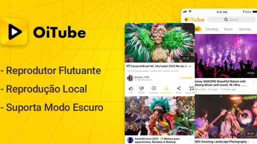 OiTube - Reprodutor de Vídeo screenshot