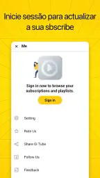 OiTube - Reprodutor de Vídeo screenshot