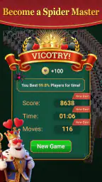 Paciência Spider Retrô screenshot