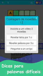 Palavras Cruzadas screenshot