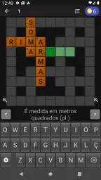 Palavras Cruzadas screenshot