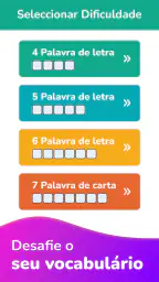 Palora:Caça-Palavras Português screenshot