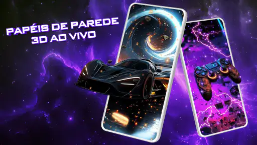 Papel de parede animado 3D screenshot