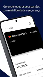 Personnalité: banco e cartão screenshot