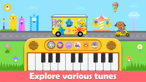 Piano Infantil: Jogos Musicais screenshot