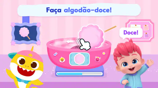 Pinkfong Bebê Tubarão: Jogos screenshot