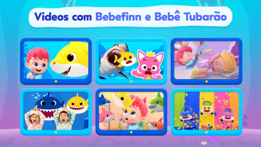 Pinkfong Bebê Tubarão: Jogos screenshot