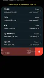 Pixels: Resolution+DPI Changer screenshot