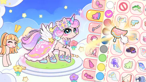 Pony World: Dress Up Magic screenshot