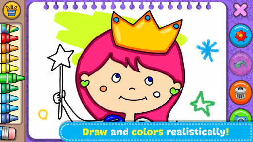 Princesas - Livro de Colorir screenshot