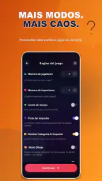 Quem é o Impostor? Jogo Party screenshot