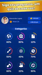 Quiz - Conhecimentos Gerais screenshot