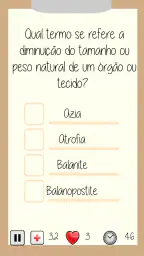 Quiz de Enfermagem screenshot