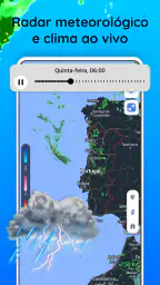 Radar meteorológico ao vivo screenshot