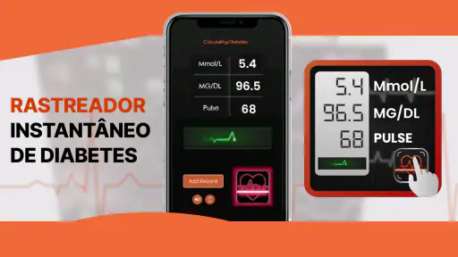 Rastreador de açúcar no sangue screenshot