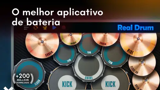 Real Drum: bateria eletrônica screenshot