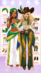 Rebel Glam: Jogos de Vestir screenshot