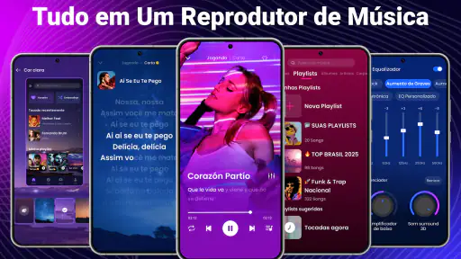 Reprodutor de música offline screenshot