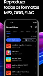 Reprodutor de música offline screenshot