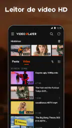 Reprodutor de vídeo HD screenshot