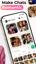 Romantic Stickers Kiss Sticker screenshot