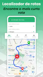 Rota Mapa Navegação caminho screenshot