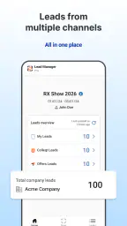 RX Lead Manager App screenshot