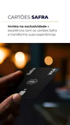 Safra: investimentos e conta screenshot