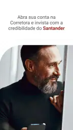 Santander Corretora: taxa 0 screenshot