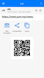 Scanner de QR Código de Barras screenshot