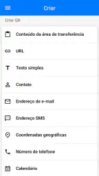 Scanner de QR Código de Barras screenshot