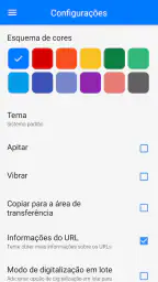 Scanner de QR Código de Barras screenshot