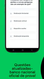 Simulado CNH do Brasil 2026 screenshot