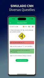Simulado CNH: Prova 2026 screenshot