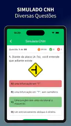 Simulado CNH: Prova 2026 screenshot