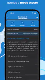 Simulado de Concursos Públicos screenshot