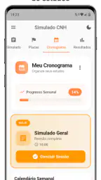 Simulado Prova de Habilitação screenshot