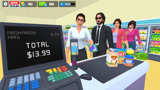 Simulador de Supermercado screenshot