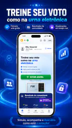 Simulador de Urna 2026 – Vote screenshot