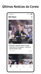 SKZ News screenshot