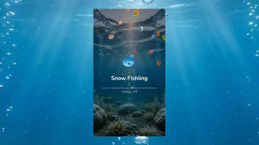 Snow Fishiing screenshot