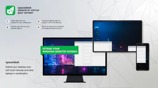 spacedesk - USB Display for PC screenshot