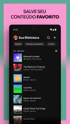 Spotify: música e podcasts screenshot