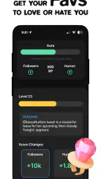 status - sims but social media screenshot