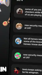 status - sims but social media screenshot
