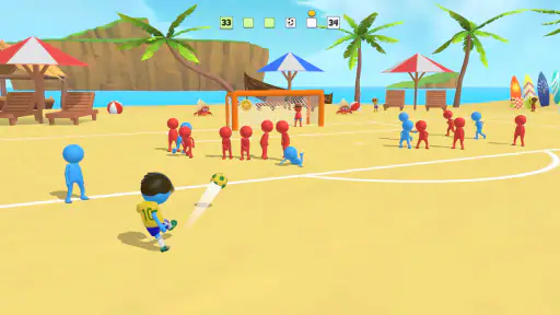Super Goal - Stickman Futebol screenshot